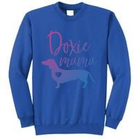 Doxie Mama Dachshund Mama Funny Dog Mom Wiener Dog Doxie Mom Cute Gift Sweatshirt