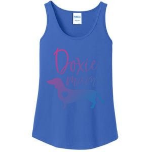 Doxie Mama Dachshund Mama Funny Dog Mom Wiener Dog Doxie Mom Cute Gift Ladies Essential Tank