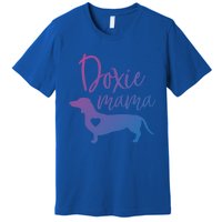 Doxie Mama Dachshund Mama Funny Dog Mom Wiener Dog Doxie Mom Cute Gift Premium T-Shirt