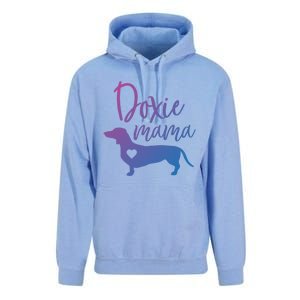 Doxie Mama Dachshund Mama Funny Dog Mom Wiener Dog Doxie Mom Cute Gift Unisex Surf Hoodie