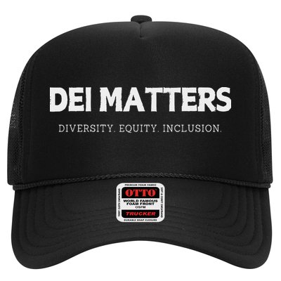 Dei Matters Diversity Equity And Inclusion Inclusive Design Trucker Hat