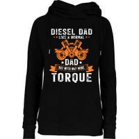 Diesel Mechanic Dad Automobile Fathers Day Funny Gift Womens Funnel Neck Pullover Hood