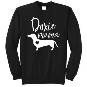 Doxie Mama Dachshund Mom Funny Wiener Dog Gift Sweatshirt