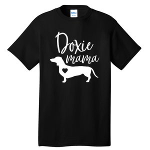 Doxie Mama Dachshund Mom Funny Wiener Dog Gift Tall T-Shirt