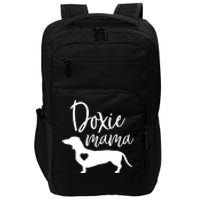 Doxie Mama Dachshund Mom Funny Wiener Dog Gift Impact Tech Backpack