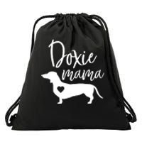 Doxie Mama Dachshund Mom Funny Wiener Dog Gift Drawstring Bag