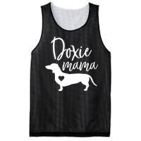 Doxie Mama Dachshund Mom Funny Wiener Dog Gift Mesh Reversible Basketball Jersey Tank