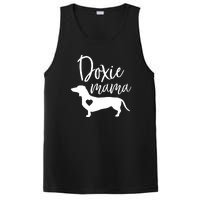 Doxie Mama Dachshund Mom Funny Wiener Dog Gift PosiCharge Competitor Tank