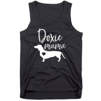 Doxie Mama Dachshund Mom Funny Wiener Dog Gift Tank Top