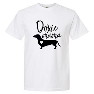 Doxie Mama Dachshund Mom Funny Wiener Dog Gift Garment-Dyed Heavyweight T-Shirt