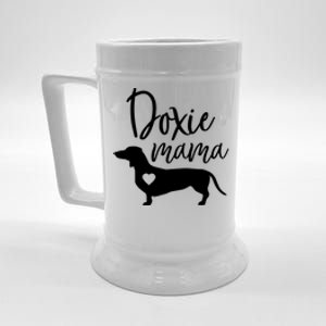 Doxie Mama Dachshund Mom Funny Wiener Dog Gift Beer Stein