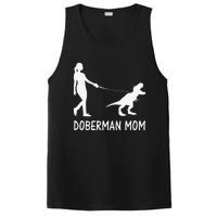 Doberman Mom Dobe Dobie Doberman funny pet lovers PosiCharge Competitor Tank