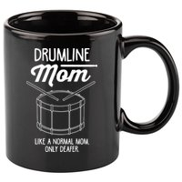Drumline Mom Drumline Marching Band 11oz C Handle Ceramic Mug