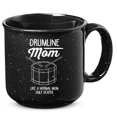 Drumline Mom Drumline Marching Band 15oz Campfire Ceramic Mug
