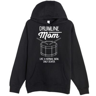 Drumline Mom Drumline Marching Band Premium Pullover Hoodie