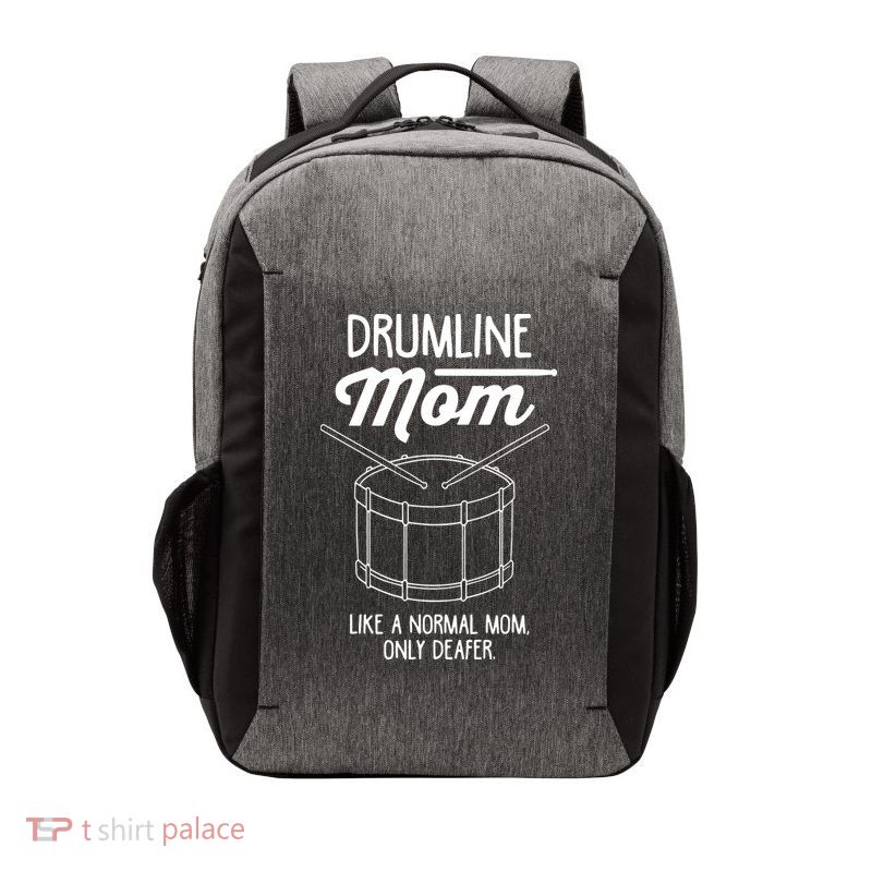 Drumline Mom Drumline Marching Band Vector Backpack