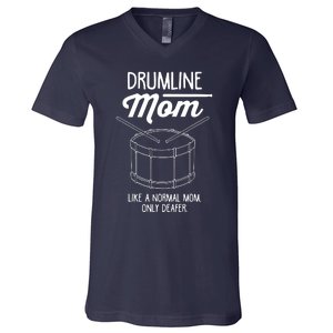 Drumline Mom Drumline Marching Band V-Neck T-Shirt