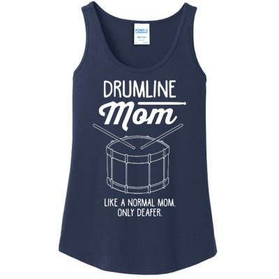 Drumline Mom Drumline Marching Band Ladies Essential Tank