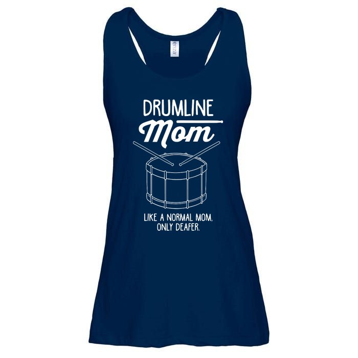 Drumline Mom Drumline Marching Band Ladies Essential Flowy Tank