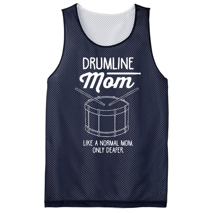 Drumline Mom Drumline Marching Band Mesh Reversible Basketball Jersey Tank