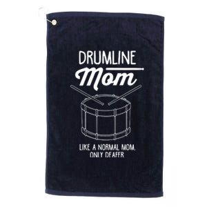 Drumline Mom Drumline Marching Band Platinum Collection Golf Towel