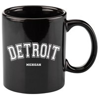 Detroit Michigan 11oz C Handle Ceramic Mug