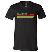 Dearborn Michigan V-Neck T-Shirt