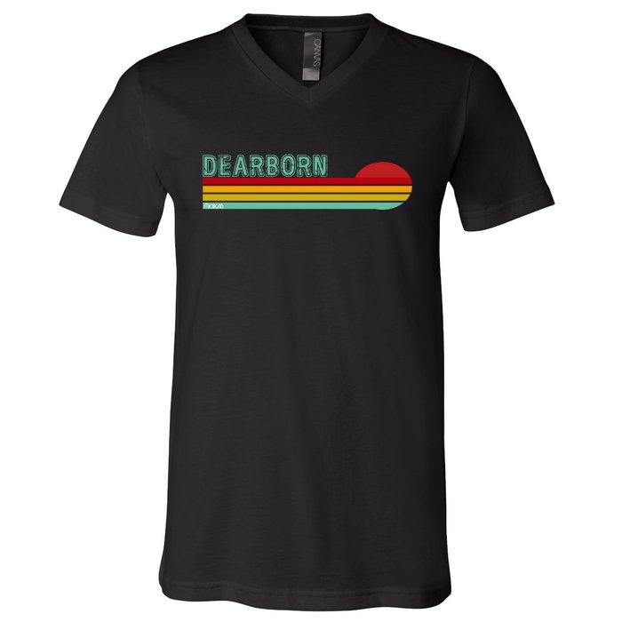 Dearborn Michigan V-Neck T-Shirt