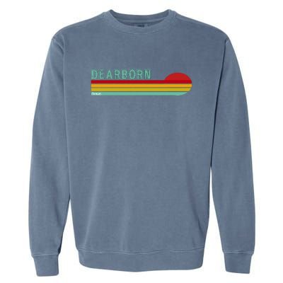 Dearborn Michigan Garment-Dyed Sweatshirt