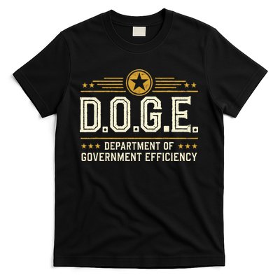 Doge Meme D.O.G.E. Department Of Government Efficiency T-Shirt