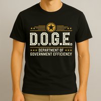 Doge Meme D.O.G.E. Department Of Government Efficiency T-Shirt