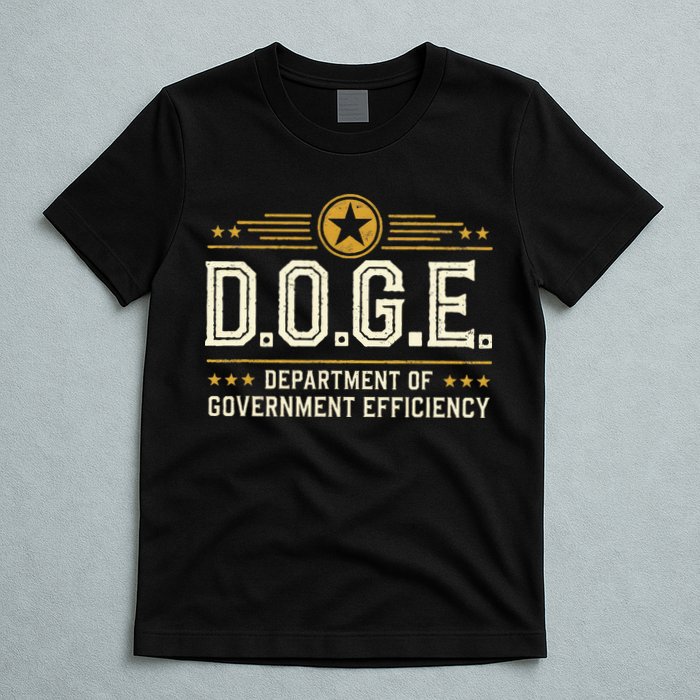 Doge Meme D.O.G.E. Department Of Government Efficiency T-Shirt
