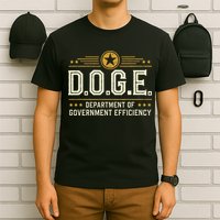 Doge Meme D.O.G.E. Department Of Government Efficiency T-Shirt