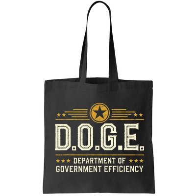 Doge Meme D.O.G.E. Department Of Government Efficiency Bag