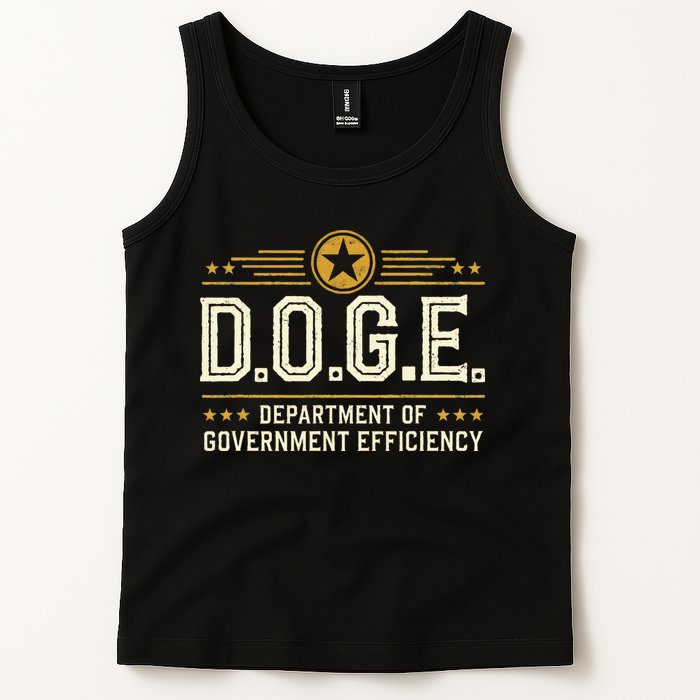 Doge Meme D.O.G.E. Department Of Government Efficiency Tank Top