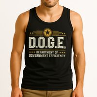 Doge Meme D.O.G.E. Department Of Government Efficiency Tank Top