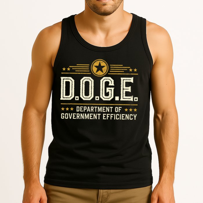 Doge Meme D.O.G.E. Department Of Government Efficiency Tank Top