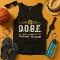 Doge Meme D.O.G.E. Department Of Government Efficiency Tank Top
