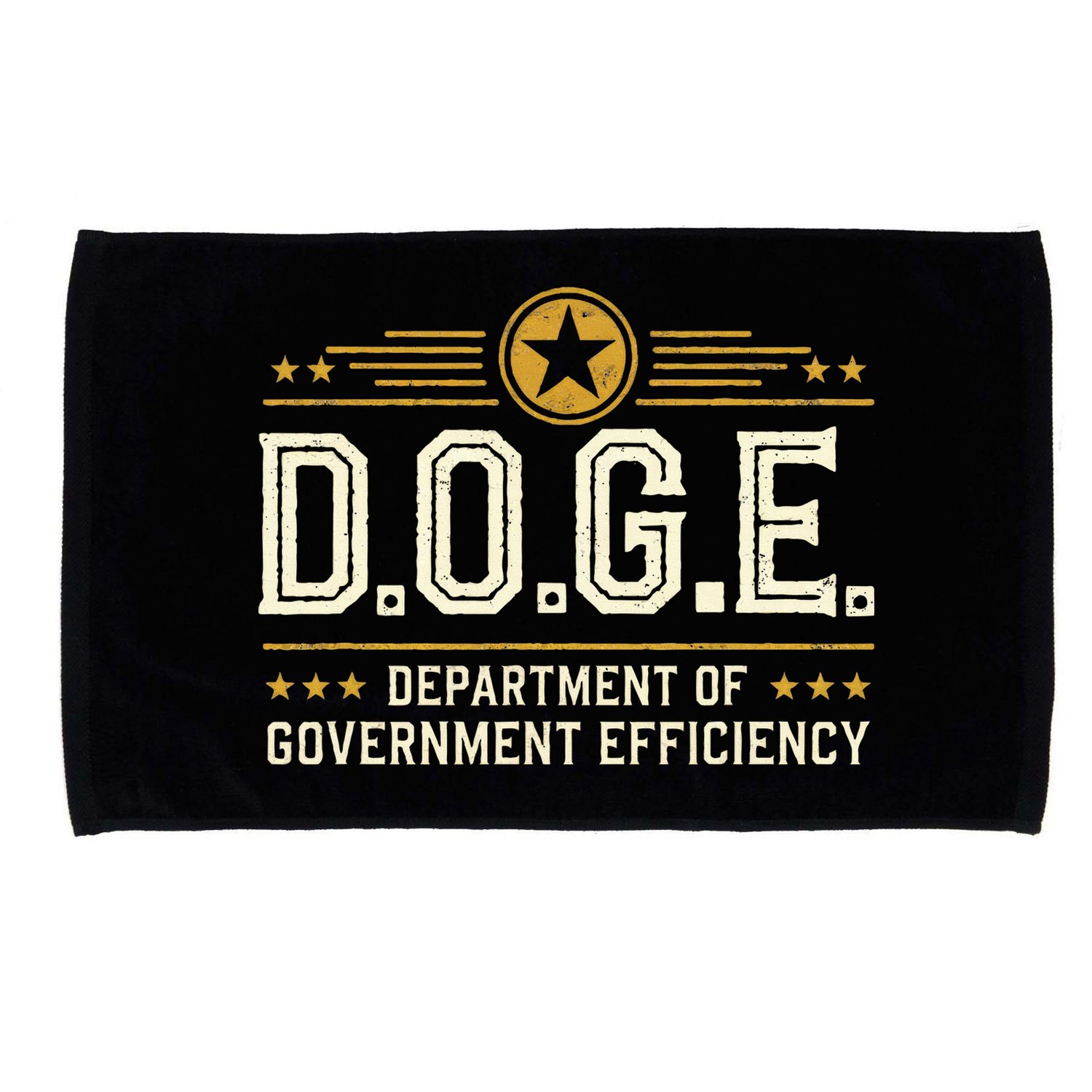 Doge Meme D.O.G.E. Department Of Government Efficiency Microfiber Hand Towel