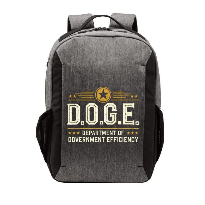Doge Meme D.O.G.E. Department Of Government Efficiency Vector Backpack