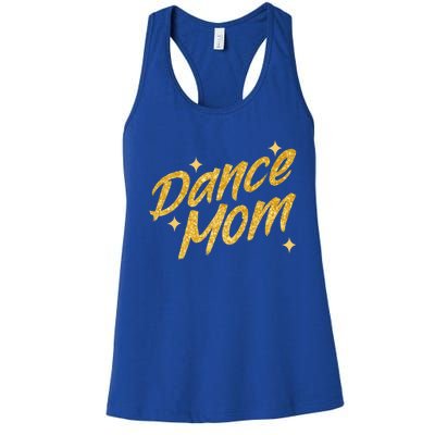 Dance Mom Dancing Mommy Mama MotherS Day Disco Gift Women's Racerback Tank