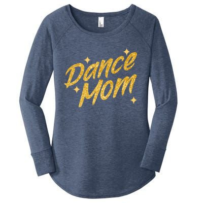 Dance Mom Dancing Mommy Mama MotherS Day Disco Gift Women's Perfect Tri Tunic Long Sleeve Shirt