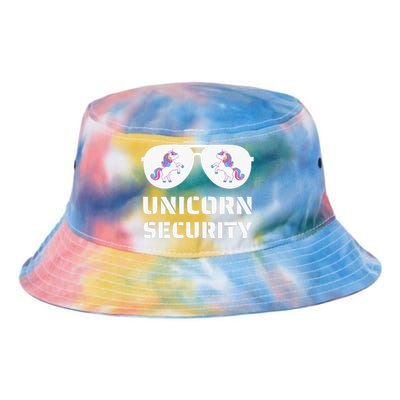 Dad Mom Daughter Adult Costume Unicorn Security Tie Dye Newport Bucket Hat