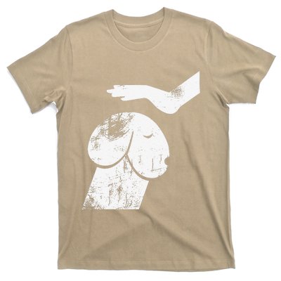 Dirty Mind Dog A Funny Dog Humor Retro Vintage T-Shirt