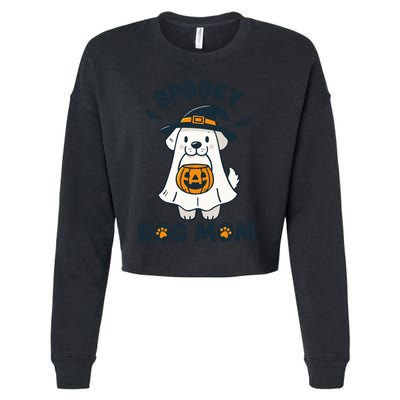 Dog Mom Cropped Pullover Crew