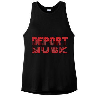Deport Musk Ladies PosiCharge Tri-Blend Wicking Tank