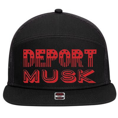 Deport Musk 7 Panel Mesh Trucker Snapback Hat