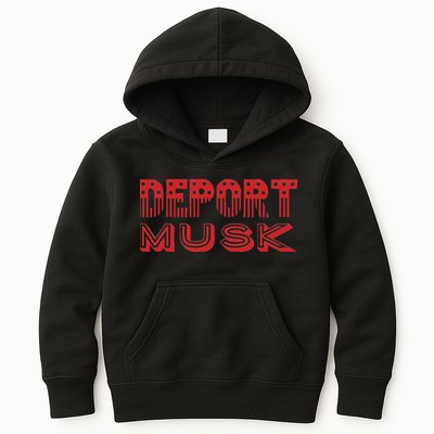 Deport Musk Kids Hoodie