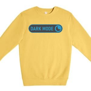 Dark Mode Premium Crewneck Sweatshirt