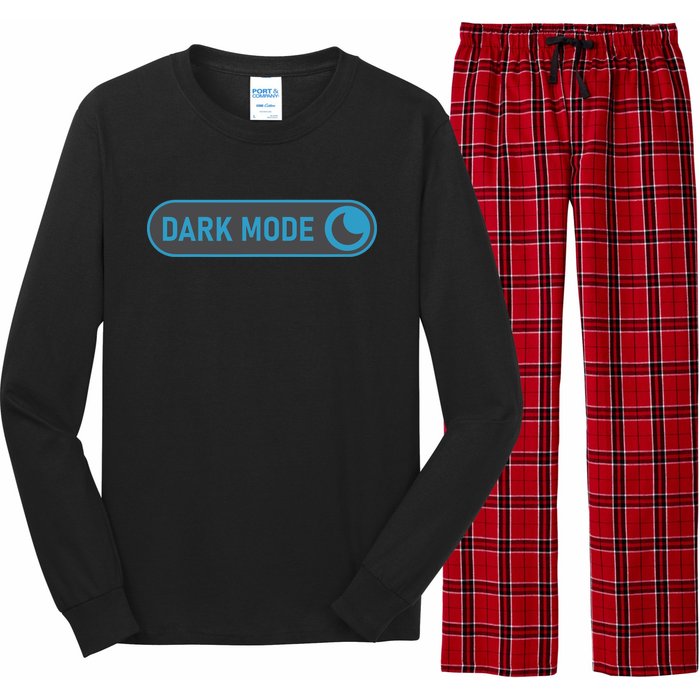 Dark Mode Long Sleeve Pajama Set